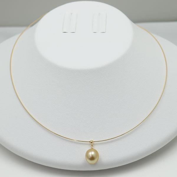 真珠 パール ネックレス 南洋白蝶真珠 パールネックレス 10mm-11mm