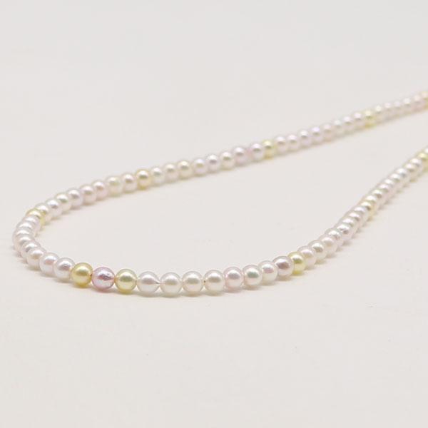 真珠 パール ネックレス あこや真珠 パールネックレス 3mm-3.5mm