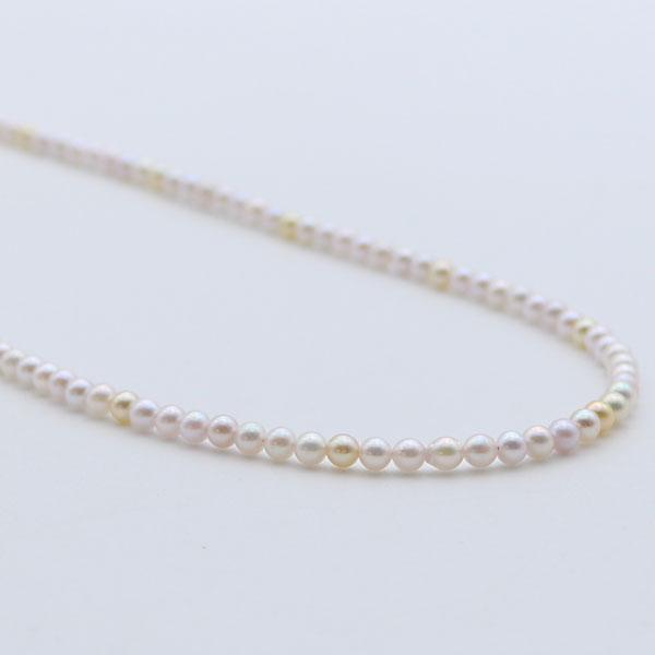 真珠 パール ネックレス あこや真珠 パールネックレス 3mm-3.5mm