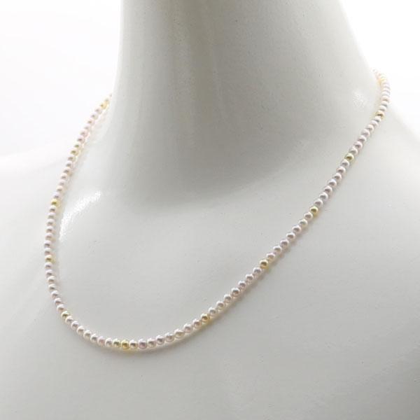 真珠 パール ネックレス あこや真珠 パールネックレス 3mm-3.5mm