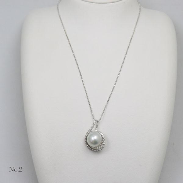 南洋真珠　グレーのネックレス 南洋パール バロック グレー ネックレス（B-48) | jewelryshuho