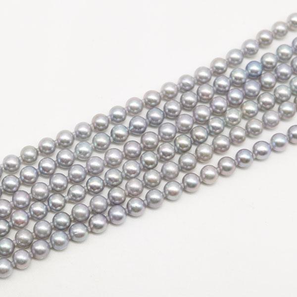 真珠 パール ネックレス あこや真珠 パールネックレス 6.5mm-7mm