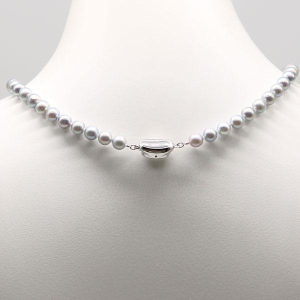 真珠 パール ネックレス あこや真珠 パールネックレス 6.5mm-7mm