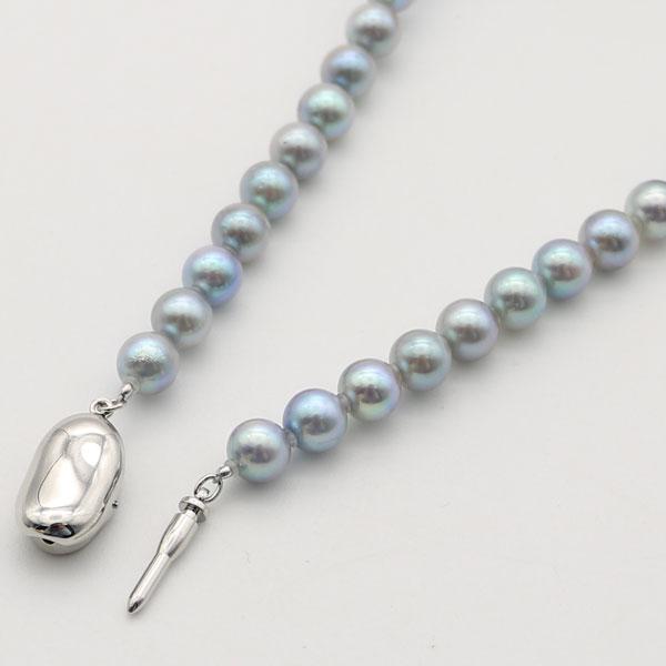 美品　6.5cm-7cm アコヤパール　真珠ネックレス　39cm 楽天市場】アコヤ真珠ネックレス（6.5〜7mm） : ジュエリーツツミ