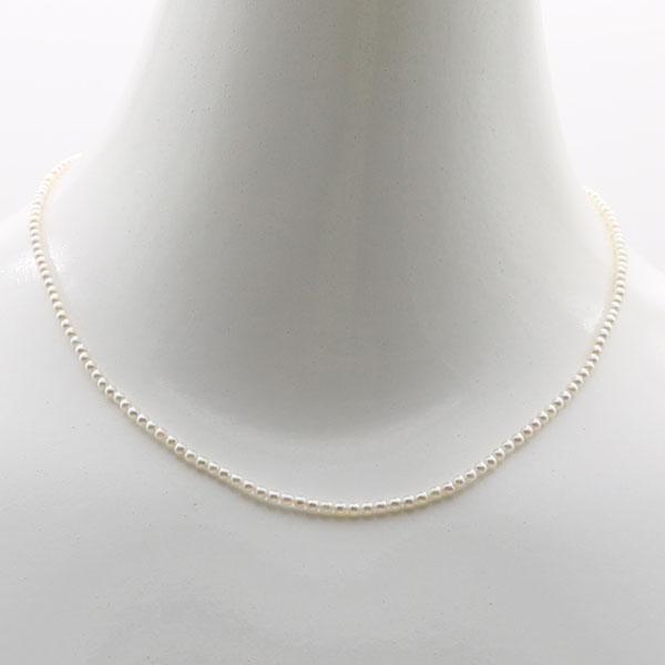 真珠 パール ネックレス あこや真珠 パールネックレス 2mm-2.5mm 真珠 パール ネックレス あこや真珠 パールネックレス 2mm-2.5mm