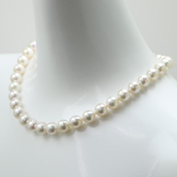 真珠 パール ネックレス あこや真珠 パールネックレス 10.5mm-11mm