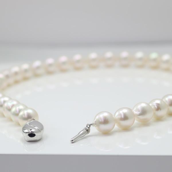 真珠 パール ネックレス あこや真珠 パールネックレス 10.5mm-11mm