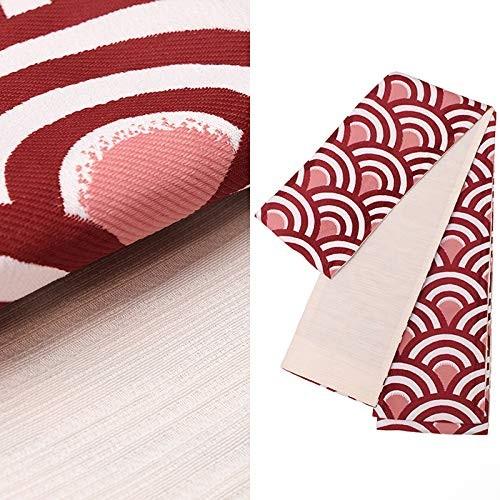 Rakuten 和ごころきもの屋 桐生織物洗える 半巾帯リバーシブル 半幅帯 小袋帯 細帯 Phh1049 最高の Www Doctor Plan Com