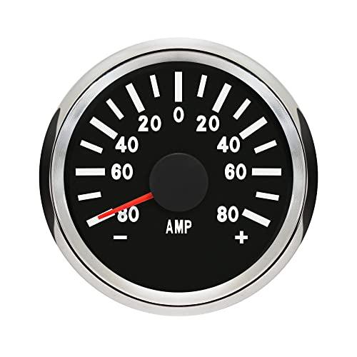 ELING電流計AMPゲージA電流センサー付52 mm 12 V/24 Vバックライト付 B075G6X6V3Ariesstar 通販