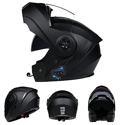 直送商品 AriesstarBluetoothモーターサイクルモジュラーヘルメット