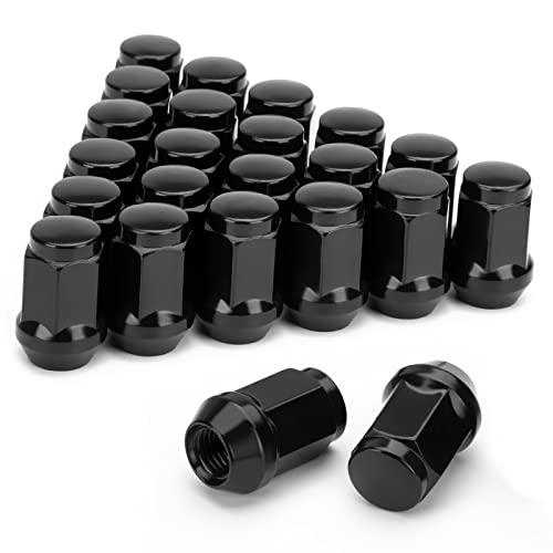 M 12 x 1.5 Lug Nuts Chrome for 4 Runner Tundra、24 PCS 12 x 1.5