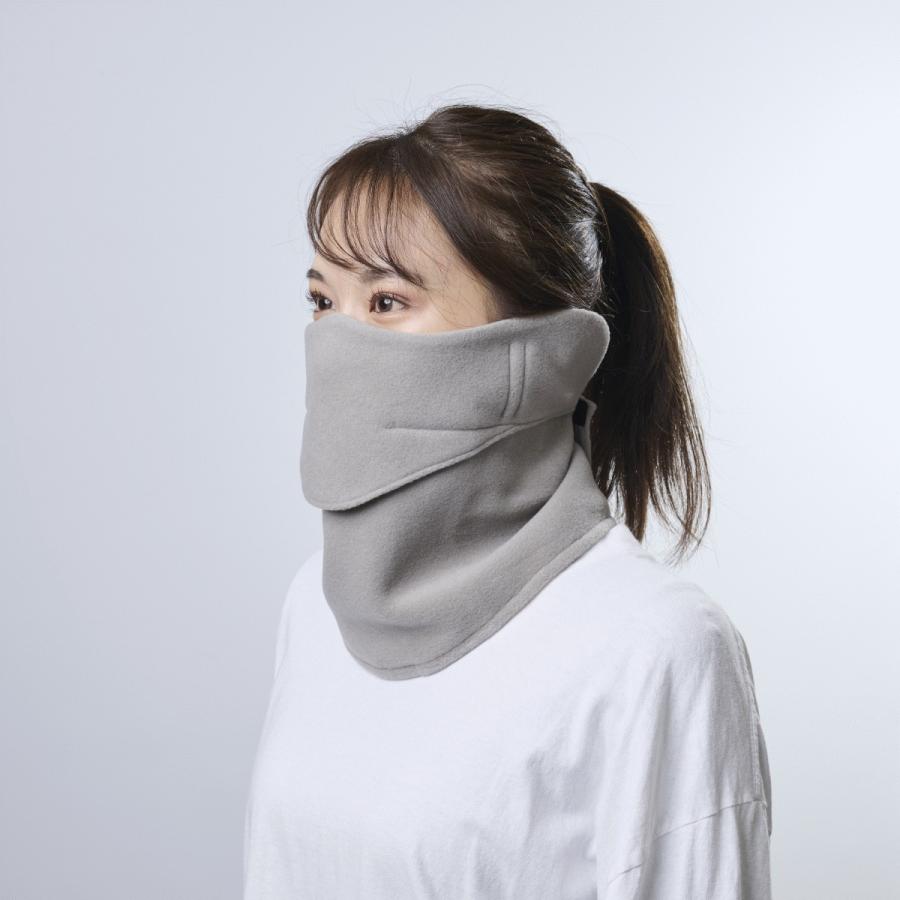 あったかフリースフェイスカバー 防寒 防風 温活グッズ ネック