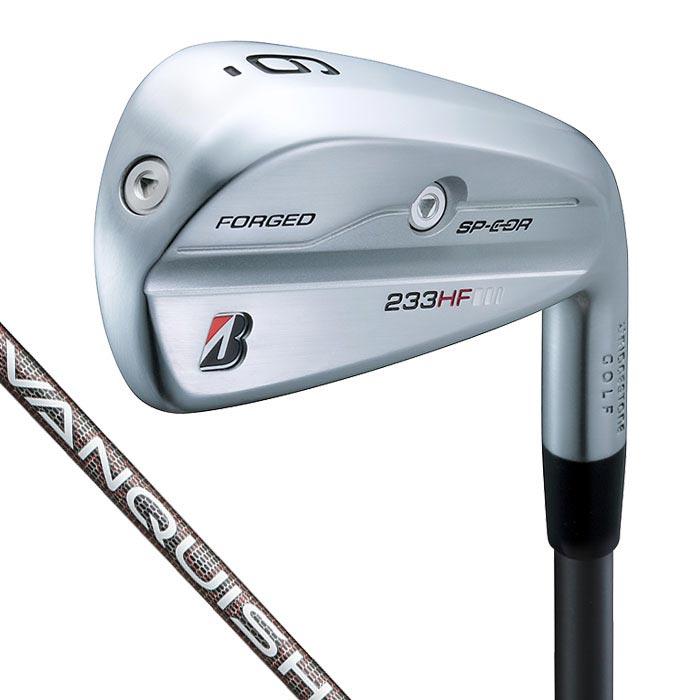 ブリヂストンゴルフ 233HF アイアン 5本セット(#6-9,PW) メンズ 右用 VANQUISH BS50i カーボンシャフト 日本正規品 2023年モデル TOUR B セール♪ ブリヂストン 233HF アイアン 5本セット ＃6〜9、PW