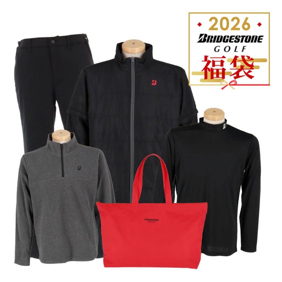 ゴルフウェア　ブリヂストンゴルフ メンズ お楽しみ袋 2026年新春福袋 BRIDGESTONE GOLF 新作 豪華5点セット ブリヂストンゴルフ メンズ お