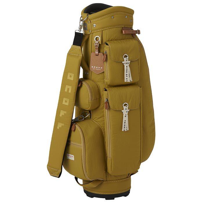 売れ筋 新作 22年モデル オノフ Onoff レディース 軽量 キャディ バッグ Ob0722 マスタード 16 有賀園 ゴルフ Cisama Sc Gov Br