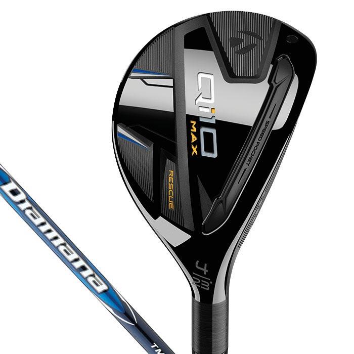 テーラーメイド Qi10 MAX ユーティリティ カーボン #4/S レスキュー