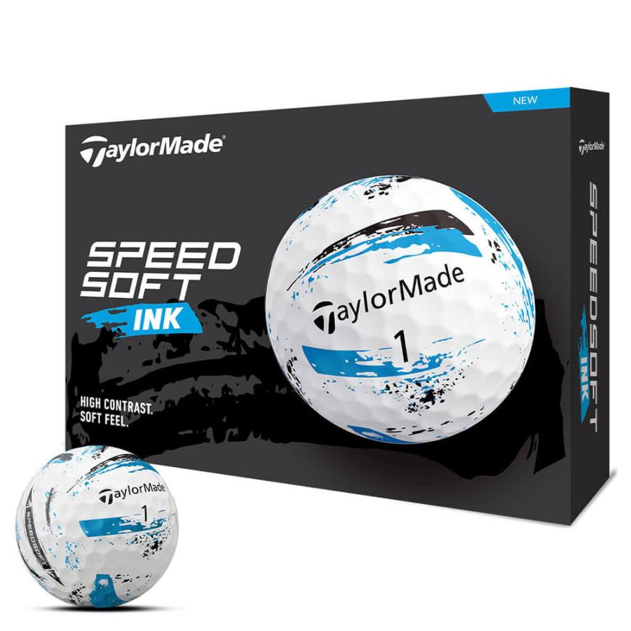 新品 24年モデルテーラーメイドスピードソフトインクゴルフボール ブルー5ダース TaylorMade 2024年モデル テーラーメイド SPEED SOFT INK スピード