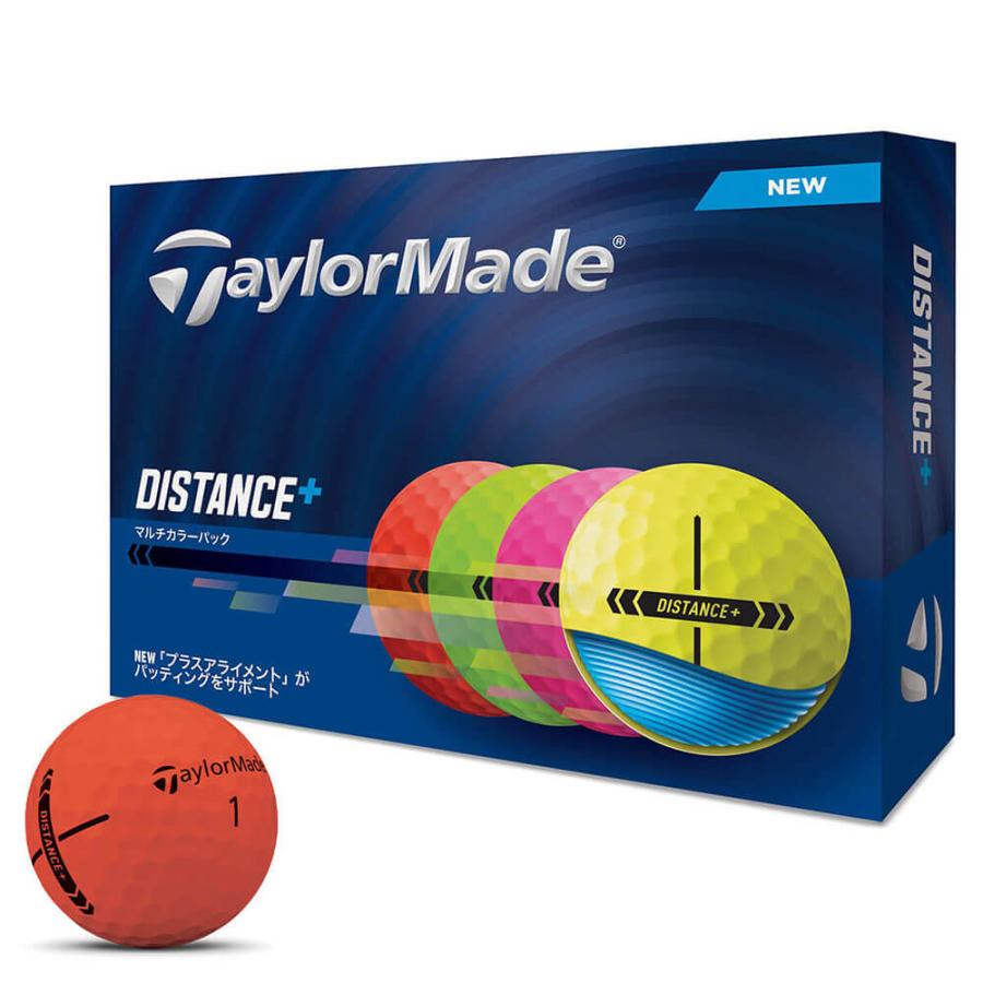 テーラーメイド 2025 ディスタンス プラス ゴルフボール 6ダース TaylorMade（テーラーメイド） 2025年モデル DISTANCE＋ ディスタンス