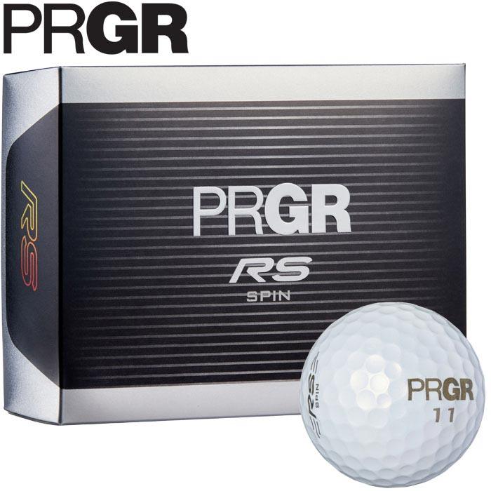年モデル Prgr プロギア Rs Spin ゴルフボール 1ダース 12球入り パールホワイト 有賀園ゴルフモール A Net 通販 Paypayモール