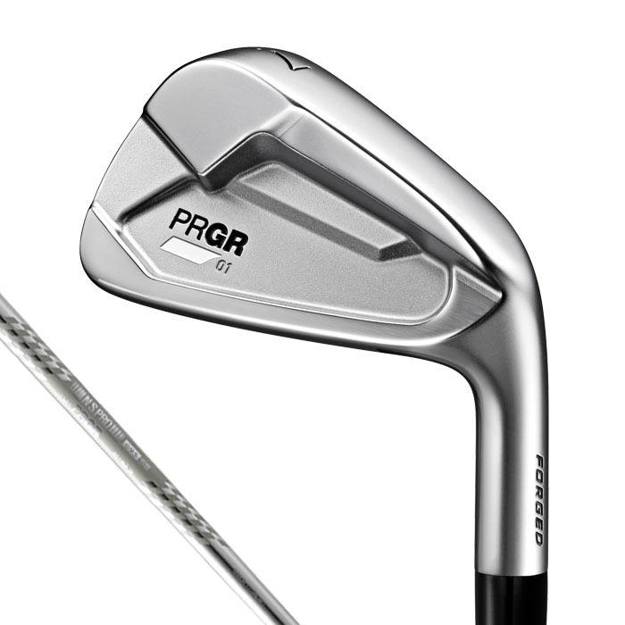 PRGR プロギア　01 ゼロイチ アイアン　5本セット（＃6〜9、PW） SPEC STEEL III Ver.2 スチールシャフト [2023年モデル] PRGR（プロギア） PRGR 01 ゼロイチ アイアン 5本セット ＃6〜9、PW