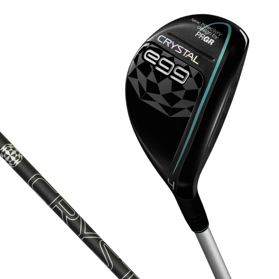 PRGR プロギア　レディース CRYSTAL egg クリスタルエッグ ユーティリティ　クリスタルオリジナルシャフト [2025年モデル] PRGR（プロギア） 2025年モデル レディース CRYSTAL egg クリスタル