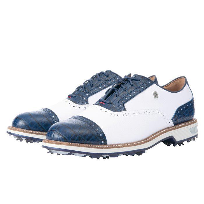 2021年モデル フットジョイ メンズ ドライジョイズ DRYJOYS プレミア ターロウ レース ソフトスパイク ゴルフシューズ 53929 ホワイト/ネイビー 有賀園 ゴルフ :016-21-djprmt-53929:有賀園ゴルフモール A-NET - 通販 - Yahoo!ショッピング 2021年モデル フットジョイ メンズ ドライジョイズ DRYJOYS プレミア ターロウ レース ソフトスパイク ゴルフシューズ 53929 ホワイト/ネイビー 有賀園 ゴルフ :016-21-djprmt-53929:有賀園ゴルフモール A-NET - 通販 - Yahoo!ショッピング