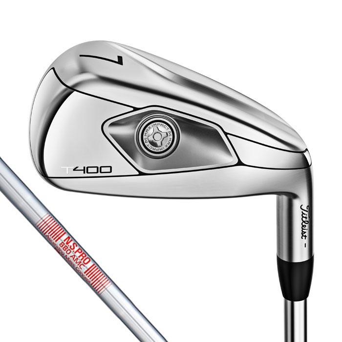 TS タイトリスト T400 アイアン 5本セット ＃7〜9、PW、W43 N.S.PRO