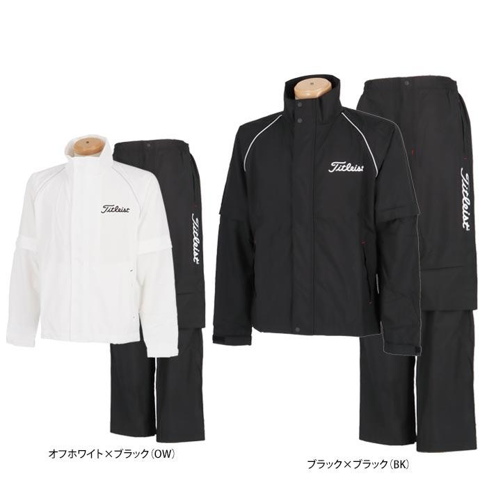 Titleist メンズ レインウェア TSMR1592 BK L 【公式通販】