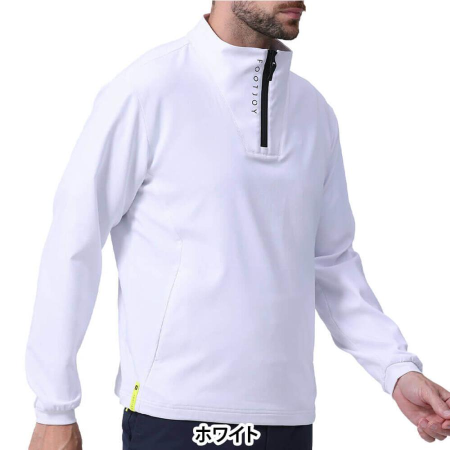 FootJoy - coco 未使用品 フットジョイ FootJoy メンズ ウィンドブレーカー M 白 ホワイト 長袖Vネック プルオーバー 未使用品 メンズ フットジョイ FootJoy ウィンドブレーカー M 白