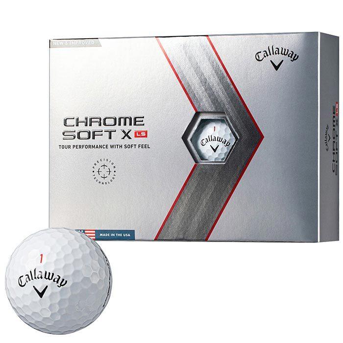 キャロウェイ ゴルフボール クロムソフトX 2ダース 半CHROME …-