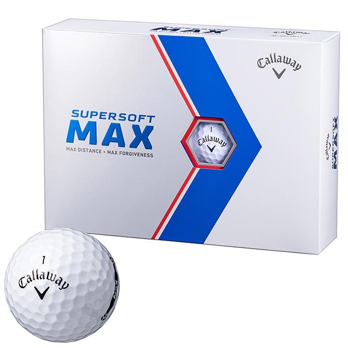 4ダース callaway キャロウェイ スーパーソフトMAX 白　ゴルフボール Callaway（キャロウェイ） SUPERSOFT MAX スーパーソフト マックス
