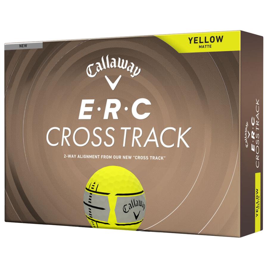 【エムディエー】E.R.C CROSS TRACK イエロー&ホワイト Callaway（キャロウェイ） 新作 2026年モデル E・R・C CROSS TRACK ERC