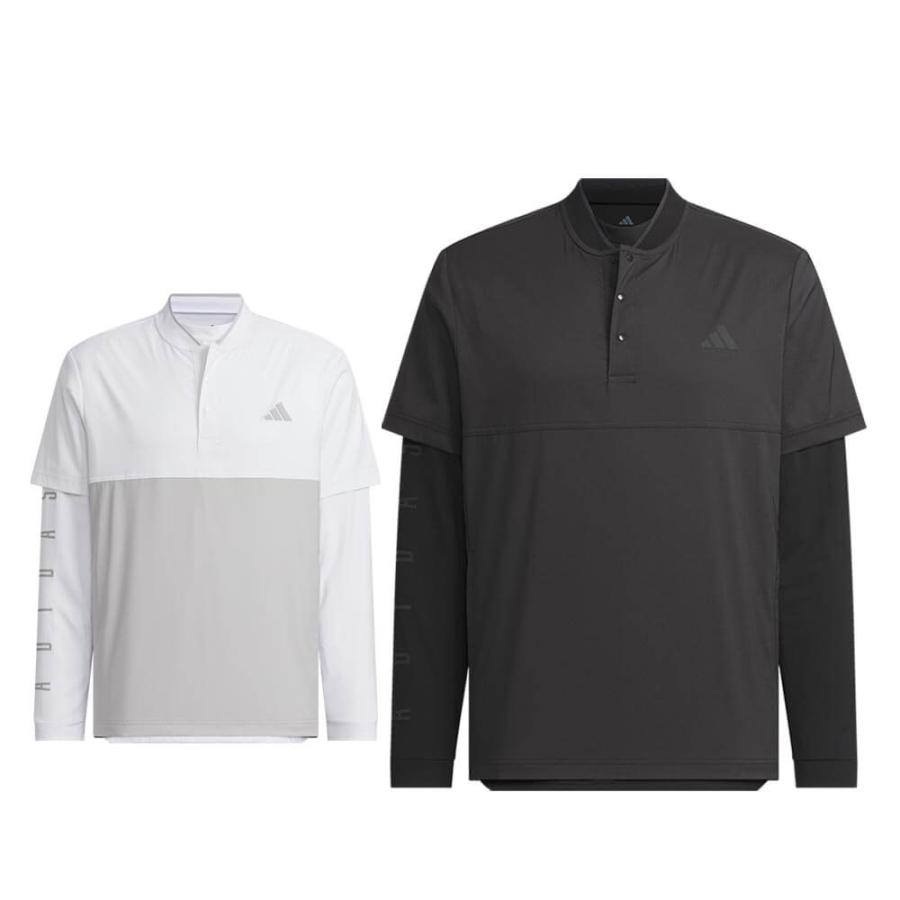 adidas（アディダス） セール♪ メンズ ロゴプリント 半袖 ジップ