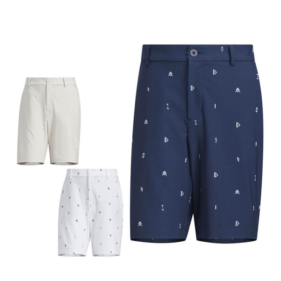 新品　アディダスゴルフ　セットアップ　モックネック　ショートパンツ　Lサイズ adidas（アディダス） セール♪ 新作 メンズ モノグラム ショート