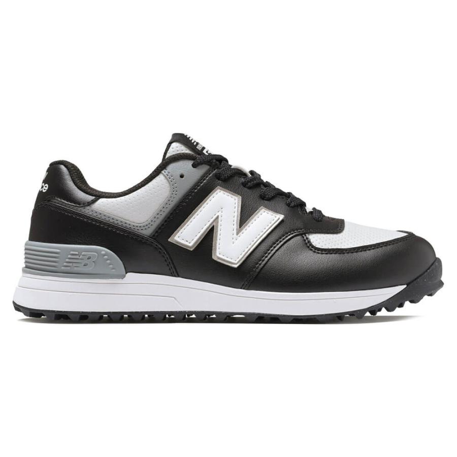 新作 2026年モデル ニューバランス ユニセックス 574 v4 スパイクレス ゴルフシューズ UG574 B4 BLACK/WHITE ゴルフ_1