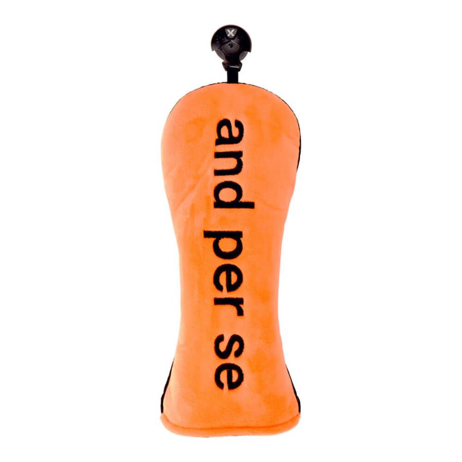 新作 2026年モデル アンパスィ ユニセックス フェアウェイウッド用 ヘッドカバー AUS7326 75 オレンジ ゴルフ