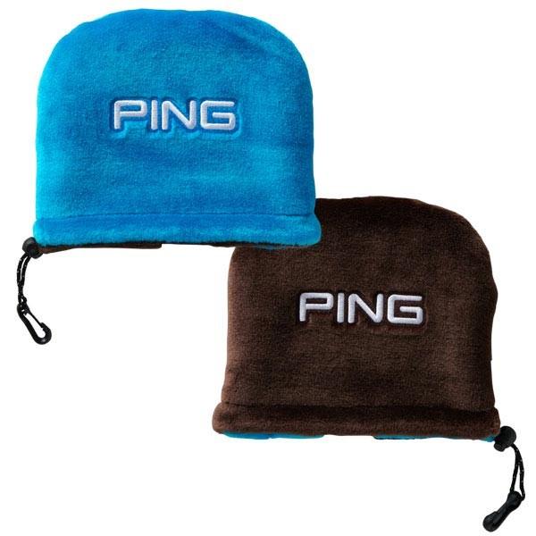 PING ピン バーシブル ボア アイアンカバー HC-C192 34871-03 BLUE BROWN 2019年モデル｜arigaen