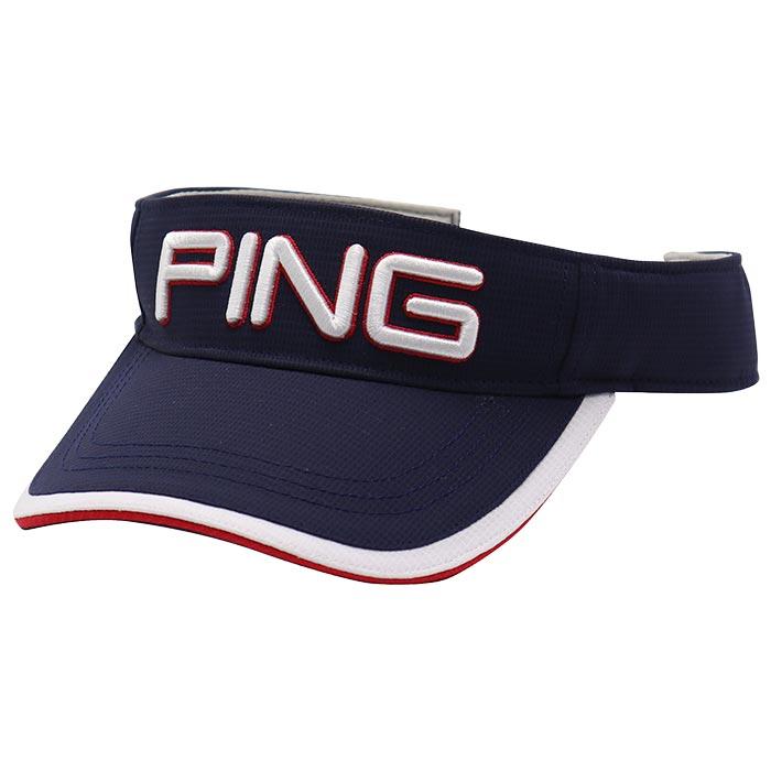 新作 ピン PING メンズ クール サンバイザー HW-P2304 36789-02 Navy ゴルフウェア 2023年春夏モデル 有賀園 ゴルフ :131-23-hwp2304-3678902:有賀園ゴルフモール A-NET 通販 PING パイナップル柄 サンバイザー