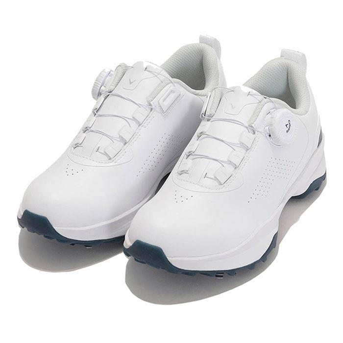 キャロウェイ　レディース AERO SPORT エアロスポーツ ソフトスパイク ゴルフシューズ C24996230 1030 ホワイト/ネイビー [2024年モデル] Callaway（キャロウェイ） セール♪ レディース AERO SPORT エアロ