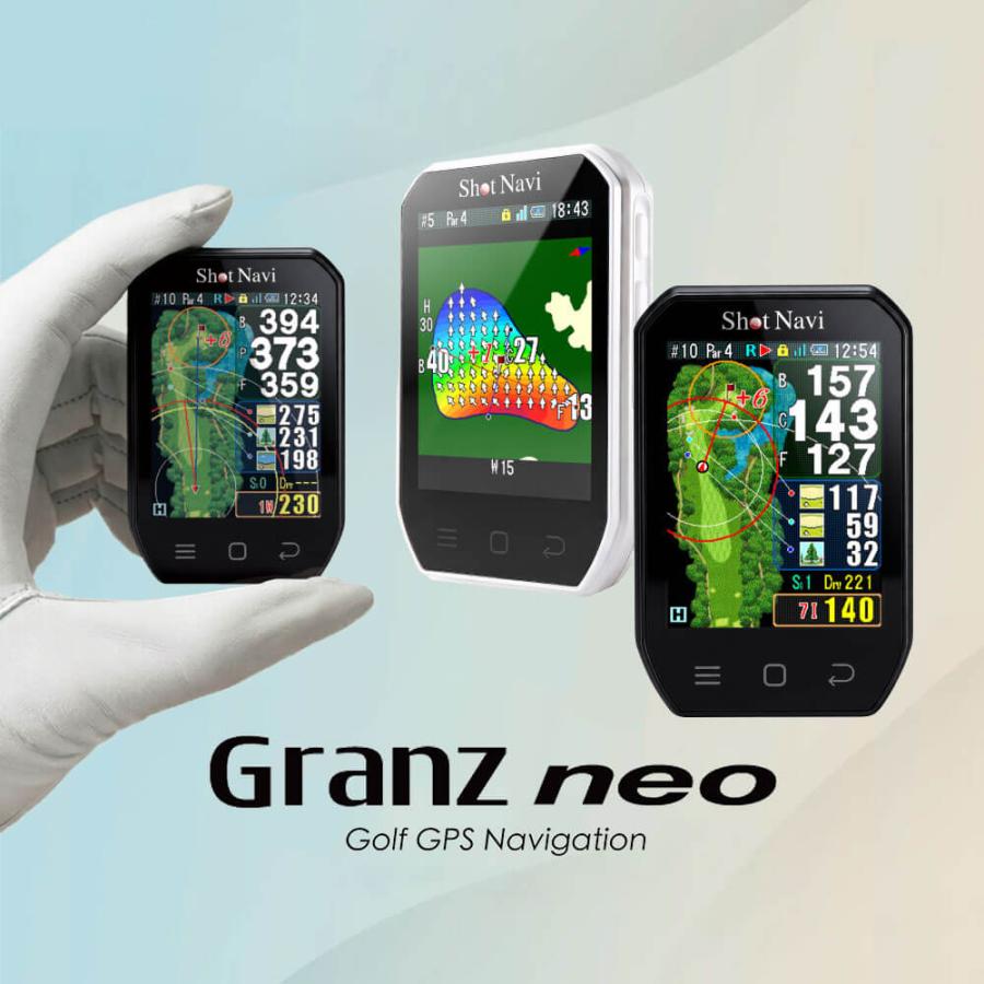 ショットナビ ハンディ型GPSゴルフナビ Shot Navi Granz Neo グランツ