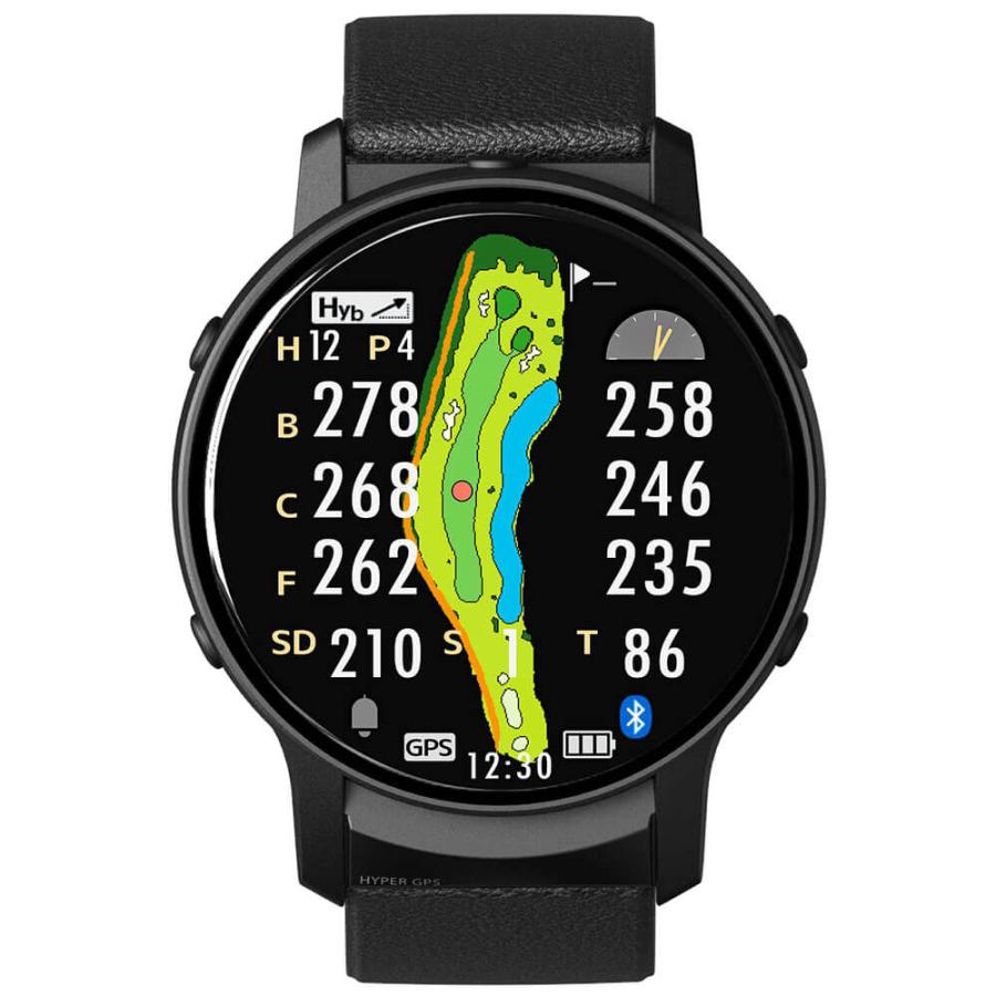 グリーンオン ザ・ゴルフウォッチ THE GOLF WATCH GS601 ブラック GPS