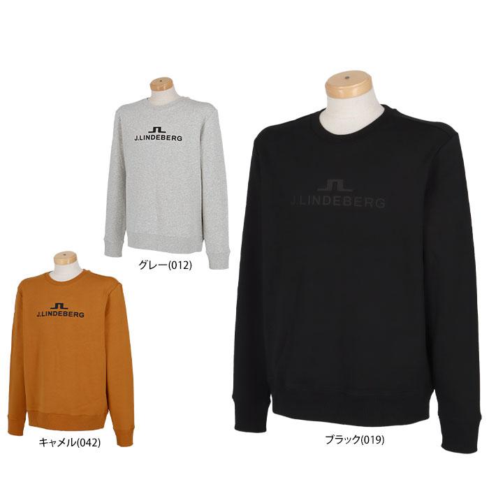 セール♪ Jリンドバーグ メンズ ロゴプリント 裏起毛 ストレッチ 長袖  