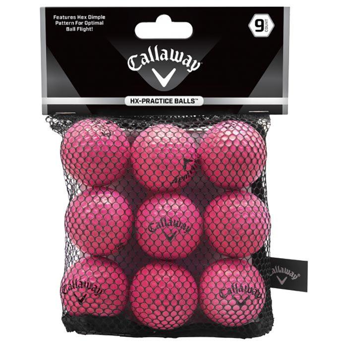 キャロウェイ Hx Practice Balls Hxプラクティスボール ピンク 9個入り 練習用ソフトボール 有賀園 ゴルフ 238 Hxpracball9l Pk 有賀園ゴルフモール A Net 通販 Yahoo ショッピング