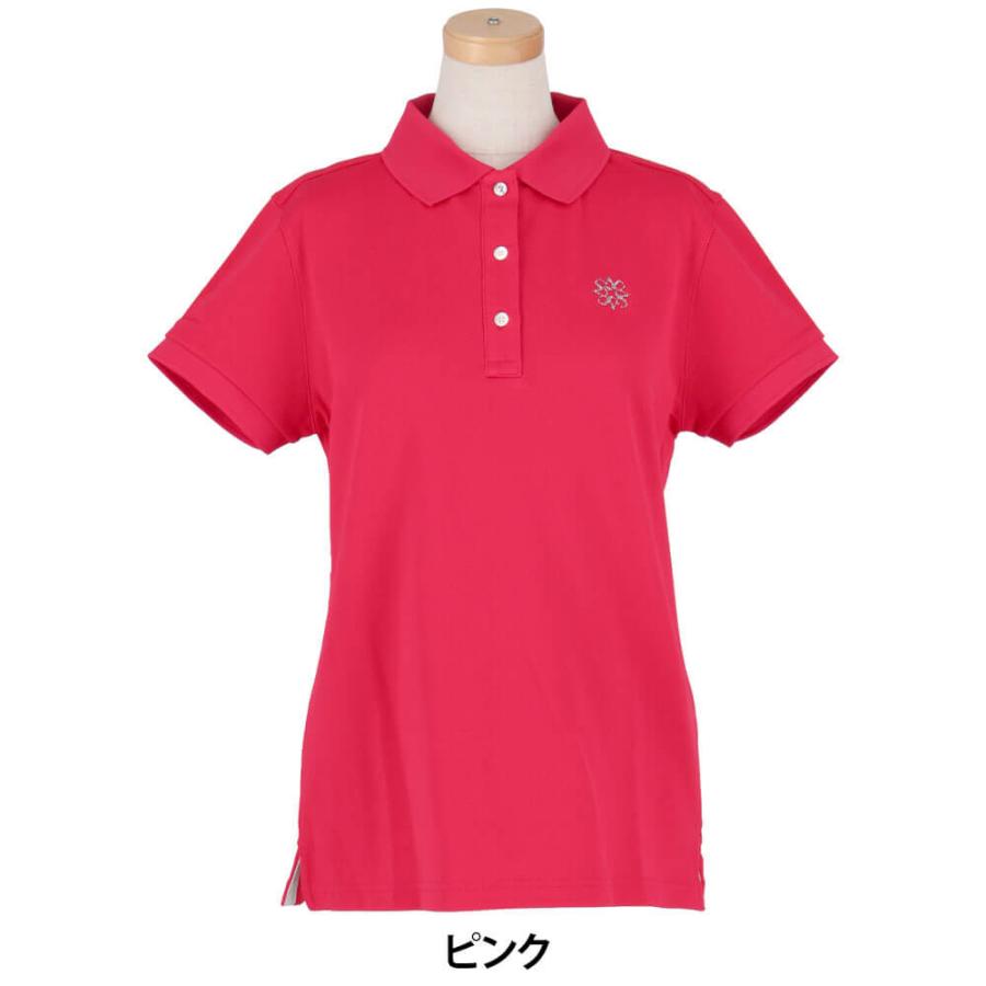 St ANDREWS セール♪ セントアンドリュース レディース リブ衿 鹿の子