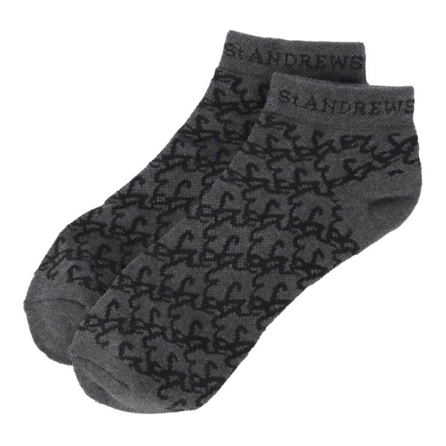 【期間限定値下げ】セントアンドリュース St ANDREWS セール♪ セントアンドリュース メンズ ロゴジャガード