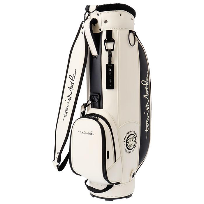 2024年モデル トラヴィスマシュー メンズ バイカラー キャディバッグ