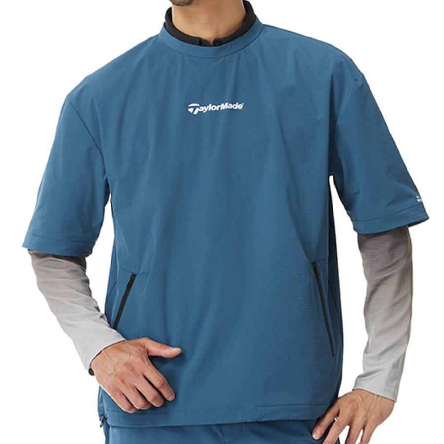 【再値下げ】TaylorMadeメンズ クルーネックプルオーバーUN958 TaylorMade（テーラーメイド） 送料無料 メンズ 2WAY クルーネックプル