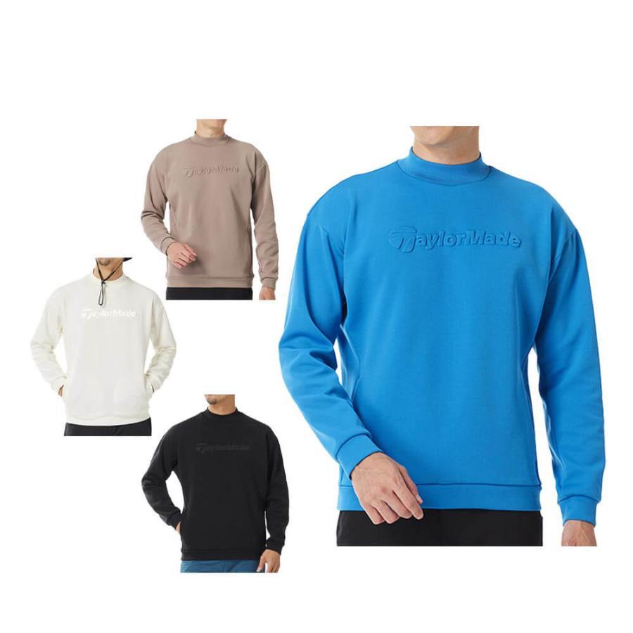 [30％OFF] ゴルフウェア　テーラーメイド メンズ 長袖 モックネック スウェット UN976 [2025年秋冬モデル] TaylorMade（テーラーメイド） 送料無料 メンズ 長袖 モックネック