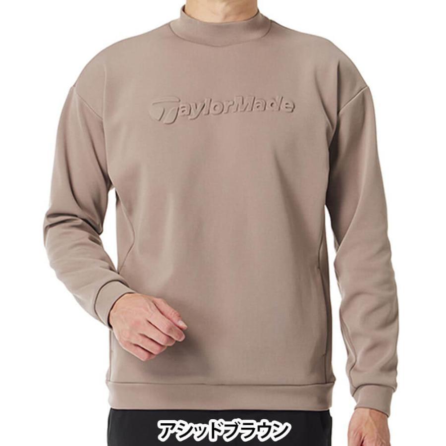 [30％OFF] ゴルフウェア　テーラーメイド メンズ 長袖 モックネック スウェット UN976 [2025年秋冬モデル] TaylorMade（テーラーメイド） 送料無料 メンズ 長袖 モックネック