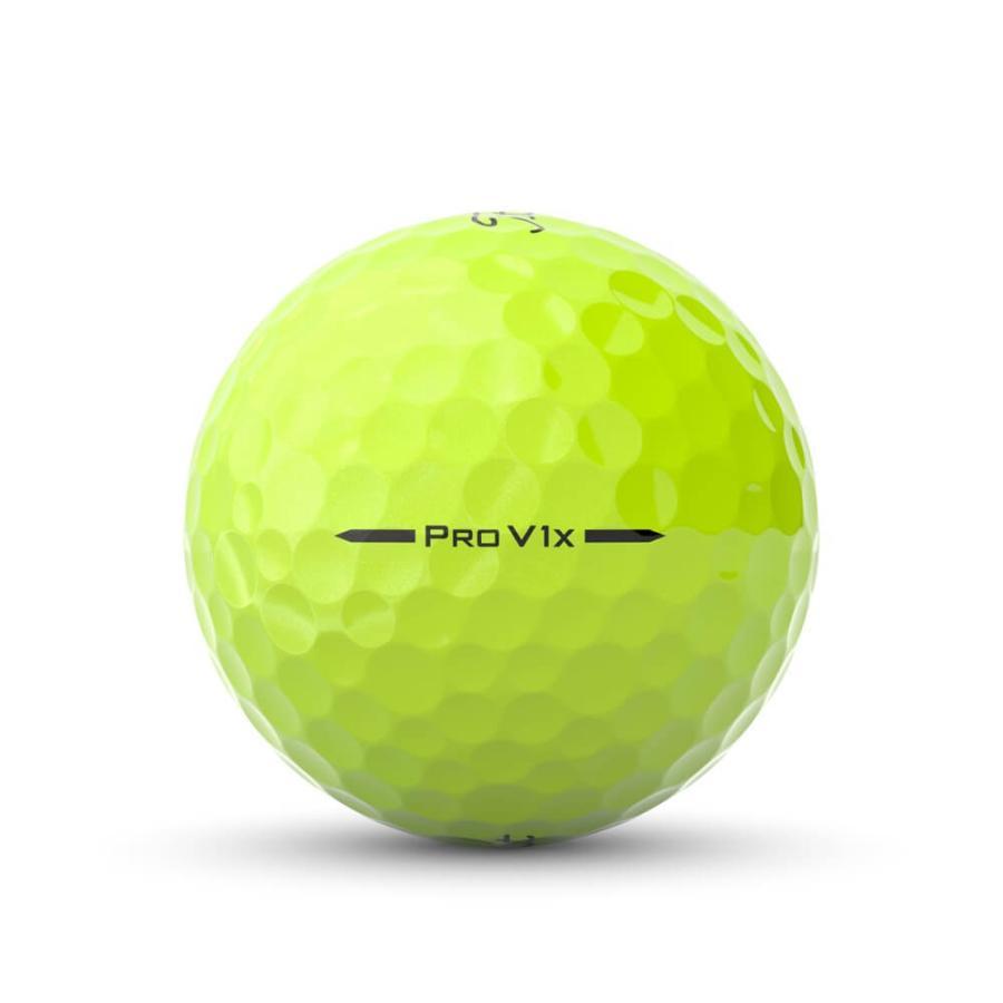 送料無料 2025年モデル タイトリスト PRO V1x プロV1x ゴルフボール 12ダースセット （12球入り×12箱）　イエロー_3